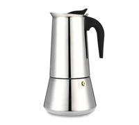 Laguiole Cuisson Cafetière Italienne Inox 600 ml - 12 Tasses | Cafetière italienne 600 ml, 12 tasses, inox 304/430, poignée nylon, joint silicone, induction, vitrocéramique et halogène