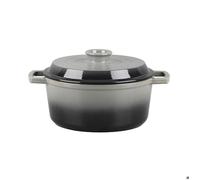 LAGUIOLE CUISSON - Cocotte en fonte ronde 25cm - ""Masseiron Ardoise""