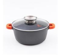 LAGUIOLE CUISSON - Faitout noir 28cm revêtement céramique - ""RobuCook""