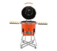 Kamado barbecue avec housse de protection