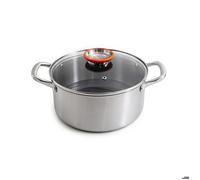 LAGUIOLE CUISSON - Marmite 24cm triplex avec couvercle - ""BlackSteel""