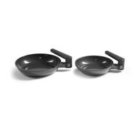 Laguiole Cuisson Set 2 Poêles Transformer 24/28 cm Manches Repliables | 2 poêles Ø24/28 cm, manches repliables, aluminium, céramique bicouche sans PFAS/PFOA/PFOS, induction, gain de place