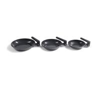 Laguiole Cuisson Set 3 Poêles Transformer 20/24/28 cm Manches Repliable | 3 poêles Ø20/24/28 cm, manches repliables, aluminium, céramique bicouche sans PFAS/PFOA/PFOS, induction, gain de place