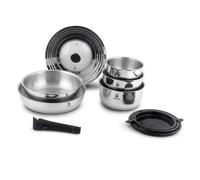 LAGUIOLE CUISSON - Set de 10 pièces amovible inox induction - ""Réactif""
