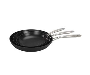 Laguiole Cuisson Set de 3 poêles noir 20/24/28cm - AirIron