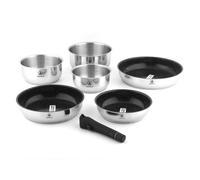 LAGUIOLE CUISSON - Set de 7 pièces inox amovible antiadhésif - ""Réactif""