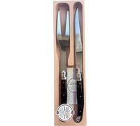 Laguiole Debutant Set à découper la viande Couteau Fourchette Acier inoxydable