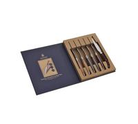 LAGUIOLE HERITAGE - Coffret, Couteaux, 6pcs, Bois de Pakka, Acier Inoxydable