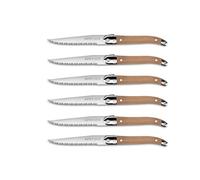 Laguiole Héritage Coffret de 6 couteaux Access Made In France Bois Clair