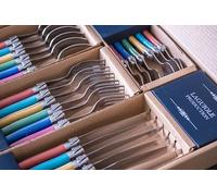 Laguiole Héritage Ménagère 24 pièces pour 6 personnes Multicolore