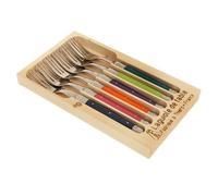 Laguiole Jean Dubost 97/13152 Set De 6 Fourchettes De Table London Mix