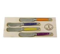 Laguiole jean dubost 97455 mini coffret 4 tartineurs abs fruités mixés G