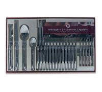 LAGUIOLE PRODUCTION Ménagère 24 pièces Inox