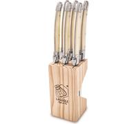 Laguiole Style de Vie couteau à steak Premium Line nacre 6 pièces