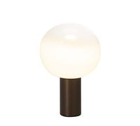 Artemide lampe de table Laguna LED Ø 26 cm bronze verre soufflé aluminium