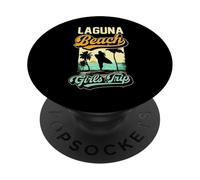 Laguna Beach Girls Trip California Palmier Assorti PopSockets PopGrip Adhésif