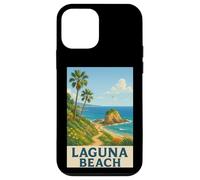 Laguna Beach, Le Paradis des Vacances rétro en Californie Coque pour iPhone 12 Mini