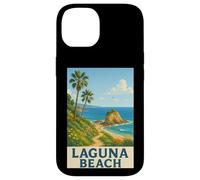 Laguna Beach, Le Paradis des Vacances rétro en Californie Coque pour iPhone 14