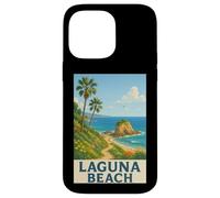 Laguna Beach, Le Paradis des Vacances rétro en Californie Coque pour iPhone 14 Pro Max
