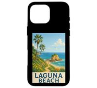 Laguna Beach, Le Paradis des Vacances rétro en Californie Coque pour iPhone 16 Pro Max