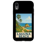 Laguna Beach, Le Paradis des Vacances rétro en Californie Coque pour iPhone XR