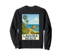 Laguna Beach, Le Paradis des Vacances rétro en Californie Sweatshirt
