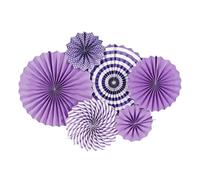 LAGUOE Ensemble de décoration d'éventail durable en dentelle pour une installation rapide lors de cérémonies et réunions de famille, décorations de célébration sans danger pour les enfants, PJ S17