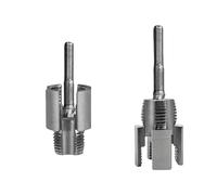 LAGUOE Kit de filetage de tuyau robuste pour réparation à la maison, coupe-circuit interne externe intégré en PVC et enfile-filetage, outil de réparation à domicile