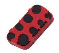 LAGUOE Organiseur de monnaie portable pour voiture, porte-monnaie, camion, accessoires trieur pour voitures, portefeuilles, trieur de poche, Rouge, One Size