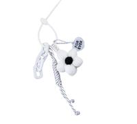 LAGUOE Porte-clés floral créatif décoration de sac à la mode titulaire de sacs de fleurs charme pour les utilisateurs tendance et individualistes mignon motif floral, Q1690 6