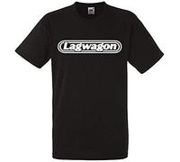 Lagwagon Logo Black Men Shirt Rock Band Tee Music Tee Round Neck Unisex Tops Men's 100% Cotton Short-Sleeve T-Shirts XL