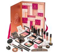 LAHAYE Beauty Calendrier de l'Avent « All You Need » 2024, 24 produits de haute qualité emballés individuellement, coffret cadeau, Doré/rose