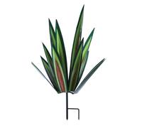 Lahdrhab Grande Sculpture Rustique de Tequila, Plantes D'Agave en Métal Rustique pour Patio Extérieur, Décoration D'Intérieur, Agave en Métal Peint à la Main,A