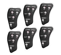 Lahdrhab Indicateur d'arbitre de baseball à 4 roues - Pratique - Pour les sorties des scorekeeper