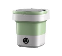 Lahdrhab Mini Machine à Laver Pliante Capacité 12L Automatique Maison Portable Multifonction Sous-Vêtements de Machine à Laver Prise UE A