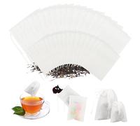 lahnao 400 Sachet the A Remplir Jetable - 7 x 9/5,5 x 7 cm - Sachet De Thé - Sachet thé - Filtre Thé pour Thé Parfumé, Épices, Vanille, Lavande, Café