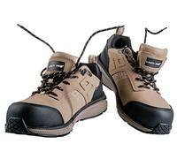 Lahti PRO Chaussures de travail de sécurité unisexes | Taille : 47 | Couleur : Beige | S3 SRC | EN ISO 20345 | Capuchon en plastique antidérapant Chaussures de protection