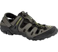 Lahti PRO Sandales de sécurité | Taille 46 | Kaki/Noir/Vert | Sandales de travail légères | Chaussures de travail | Chaussures de sécurité | Sandales d'été | Chaussures pour homme