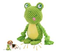 LAIBUY Articles en peluche pour chien, indestructibleToys interactifs à mâcher pour chien, jouet de dentition lavable en peluche douce et légère pour animaux de compagnie de petite et moyenne race