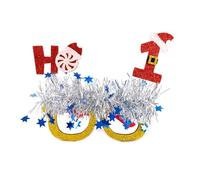 LAIBUY Lot de 2 montures de lunettes de Noël sans verres