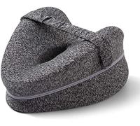 LAIBUY Oreiller pour les genoux, oreiller cale en mousse à mémoire de forme pour dormir sur le côté, douleurs aux jambes, douleurs aux genoux, douleurs articulaires et coussin de jambe de grossesse