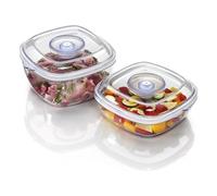 Laica Accessoire Pour Sous-Vide 2 Conteneurs Pour Scelleuse Sous-Vide