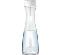 Bouteille filtrante instantanée en verre, capacité de 1,1 litre