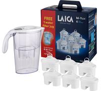 Laica J99601 Filtre à eau Pitcher 2,3 l Bleu, Translucide, Blanc