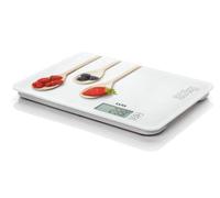 Laica KS5020 Balance de cuisine électronique Multicolore, blanc Surface de travail rectangulaire