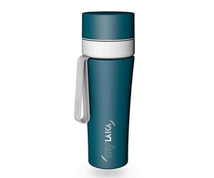 Laica MyLaica Bouteille personnelle de sport, 0,5 L, acier inoxydable, filtrant, vert