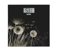 Laica PS1080 Balance de salle de bain avec écran LCD, rechargeable par USB, poids maximum 180 kg.