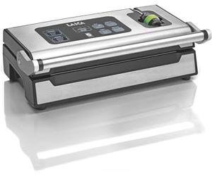 Laica VT3240 XPro Maxi Kit sous-vide composé de 1 machine sous-vide professionnelle, 2 rouleaux sous-vide 28 x 600 cm et 1 paquet de 100 sachets