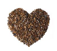 LAIDANLA Pierre concassée œil de tigre en vrac - Pierres précieuses naturelles de guérison Reiki - Mini quartz pour remplissage de vase d'aquarium - 100 g