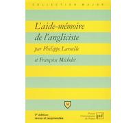 L'aide-mémoire de l'angliciste